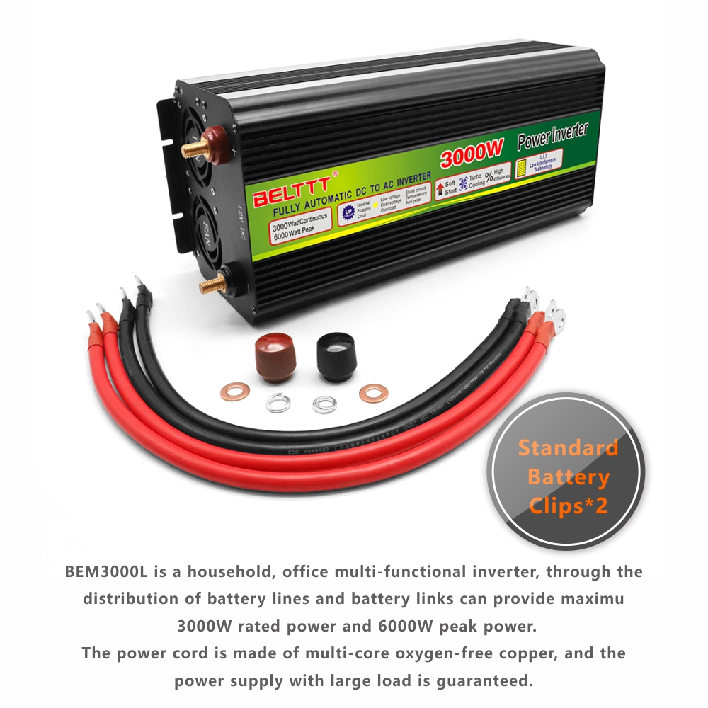 BELTTT 3000W modified sine wave inverter